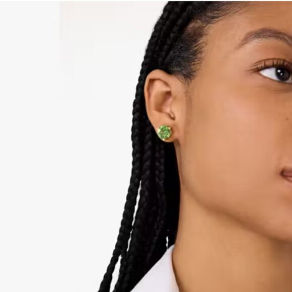 kate spade Rise And Shine Studs peridot NWT - Picture 2 of 3